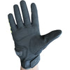 Bison ProGear Raptor motorcycle riding gloves in black and red

