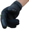 Bison ProGear Raptor motorcycle riding gloves in black and red


