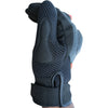 Bison ProGear Raptor motorcycle riding gloves in black and red

