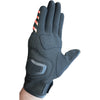 Bison ProGear Raptor motorcycle riding gloves in black and red

