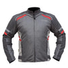 Bison ProGear Raptor V2 riding jacket grey red
