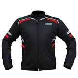 Bison ProGear Raptor V2 riding jacket black red
