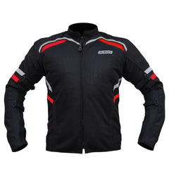 Bison ProGear Raptor V2 riding jacket black red

