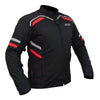 Bison ProGear Raptor V2 riding jacket black red
