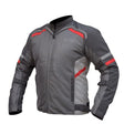 Bison ProGear Raptor V2 riding jacket grey red
