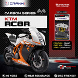 CRANK1 CFB744 carbon brake pads for KTM RC8R 2010-2015 front