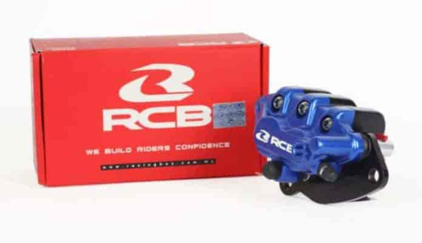 RCB S Series blue front brake caliper 01BC017