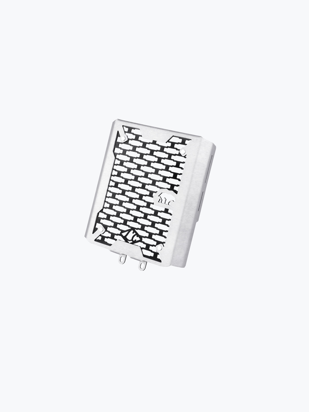 LEGUNDARY Arctos aluminium radiator grill Royal Enfield Bear 650 silver lightweight radiator guard