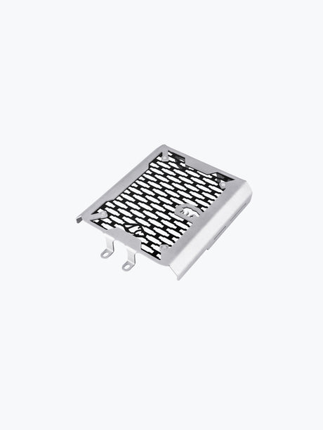 LEGUNDARY Arctos aluminium radiator grill Royal Enfield Bear 650 silver lightweight radiator guard
