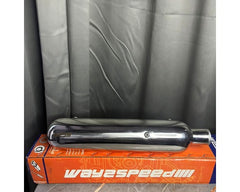 RE Meteor 350 way2speed performance gunner exhaust ( gloss finish )