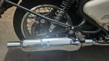 KP Racing Replica Exhaust SS304 Stainless Steel for Royal Enfield Classic 650 with DB Killer Heat Resistant Wool Polished Performance Silencer