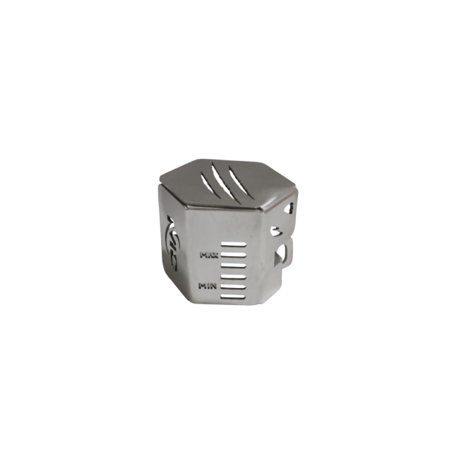 MotoCare stainless steel reservoir oil cap for Royal Enfield Guerrilla 450

