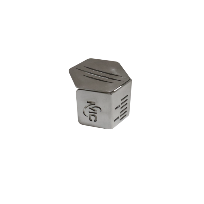 MotoCare stainless steel reservoir oil cap for Royal Enfield Guerrilla 450

