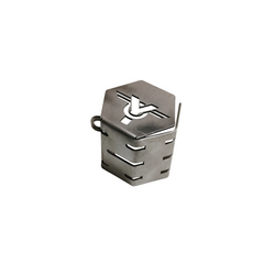 Yezdi Scrambler stainless steel brake reservoir cap black