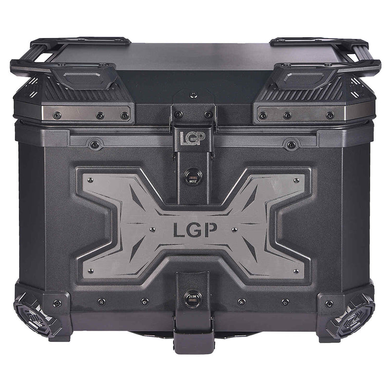 LGP 45L black grey motorcycle top box
