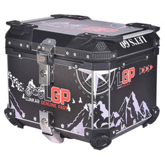 LGP 45L motorcycle top box with logo