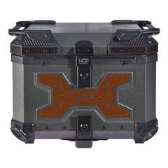 LGP 45L gray wrinkle copper motorcycle top box