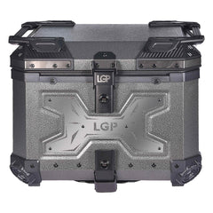 LGP 45L gray wrinkle motorcycle top box