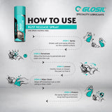 Glosil Rust Release Spray 140ml aerosol can
