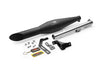 Red Rooster Rumbler Ace Black Matte Exhaust for Royal Enfield Meteor 350