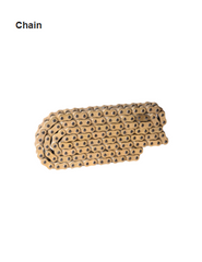 Brass Chain and Sprocket Kit for Yamaha R15 V3 KIT NMRC F326