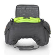 Guardian Gears SideKick 45L Motorcycle Tail Bag with waterproof inner dry bag and outer rain cover mounted on a motorcycle for touring
