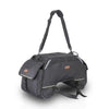 Guardian Gears SideKick 45L Motorcycle Tail Bag with waterproof inner dry bag and outer rain cover mounted on a motorcycle for touring