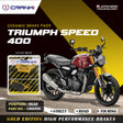 CRANK1 CRM359 ceramic rear brake pads Triumph Speed 400
