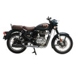 Red Rooster Polestar Pro Black Matte Exhaust for Royal Enfield Classic 350 Reborn