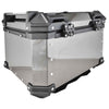 LGP 45L COLOURFULL reflective aluminum motorcycle top box with backrest


