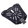 LGP 45L COLOURFULL reflective aluminum motorcycle top box with backrest

