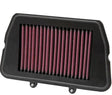 K&N TB-8011 High Flow Washable Replacement Air Filter for Triumph Tiger 800 Motorcycle Performance Filter