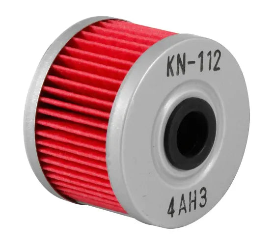 K&N KN-112 motorcycle oil filter cartridge high performance engine protection filter for Honda Kawasaki bikes