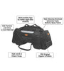 Guardian Gears Rhino 70L Motorcycle Tail Bag with Waterproof Rain Cover Universal Touring Luggage