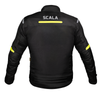 SCALA Blaze Motorcycle Riding Jacket Black Neon with CE Level 2 Armor