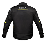 SCALA Blaze Motorcycle Riding Jacket Black Neon with CE Level 2 Armor