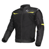 SCALA Blaze Motorcycle Riding Jacket Black Neon with CE Level 2 Armor