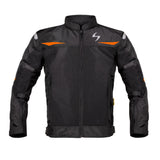 SCALA Blaze Motorcycle Riding Jacket Black Neon with CE Level 2 Armor