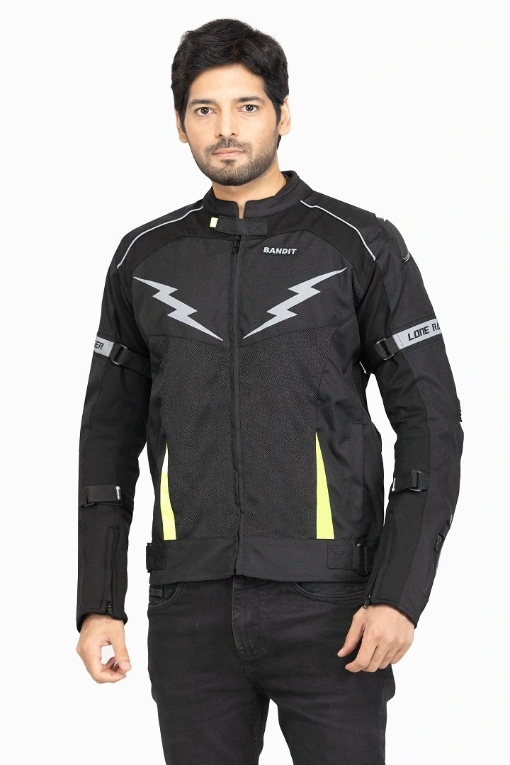 Lone Ranger Bandit green riding jacket
