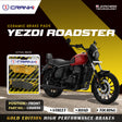 CRANK1 Ceramic Brake Pads for Yezdi Roadster Front Disc Brake CRM859