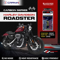 CRANK1 CFB046 carbon front brake pads for Harley-Davidson Roadster 2018