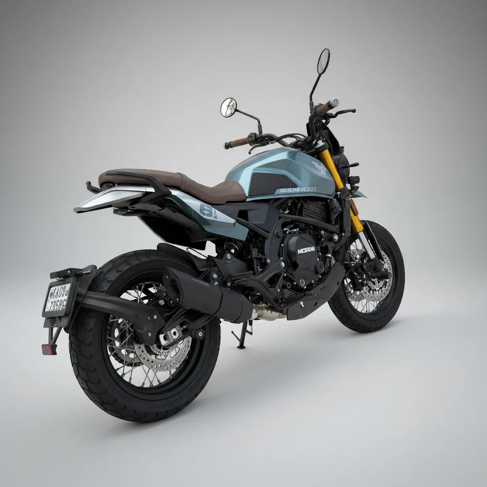 Barrel Rogue 2.0 slip-on exhaust for Moto Morini Seiemmezzo 650 stainless steel performance exhaust