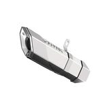 Barrel Rogue slip-on exhaust for Aprilia SR 160 and SXR 160 stainless steel performance scooter exhaust
