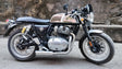 SS Motocorp 2x1 Short Can Exhaust for Royal Enfield Interceptor 650