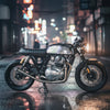 SS Motocorp Performance Bred 2x1 Full System Exhaust with Slim Can for Royal Enfield Interceptor 650 & Continental GT 650 | Matte & Mirror Finish