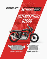Royal Enfield 650 street brake pads