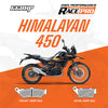 66BHP Race Pro Sintered Brake Pads for Royal Enfield Himalayan 450 Front 66RP-958 Rear 66RP-953 high performance braking upgrade