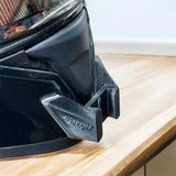 Royal Enfield Roadster helmet chin mount with GoPro installed