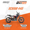 66BHP Race Pro Sintered Brake Pads for Royal Enfield Scram 440 Front 66RP-947 Rear 66RP-953 high performance braking