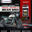 CRANK1 Carbon Rear Brake Pads CFB312 for Royal Enfield Bear 650 2024 Onwards